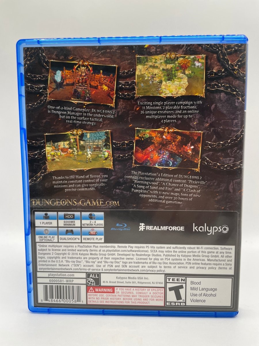 Dungeons II CL01 (CIB) PlayStation 4