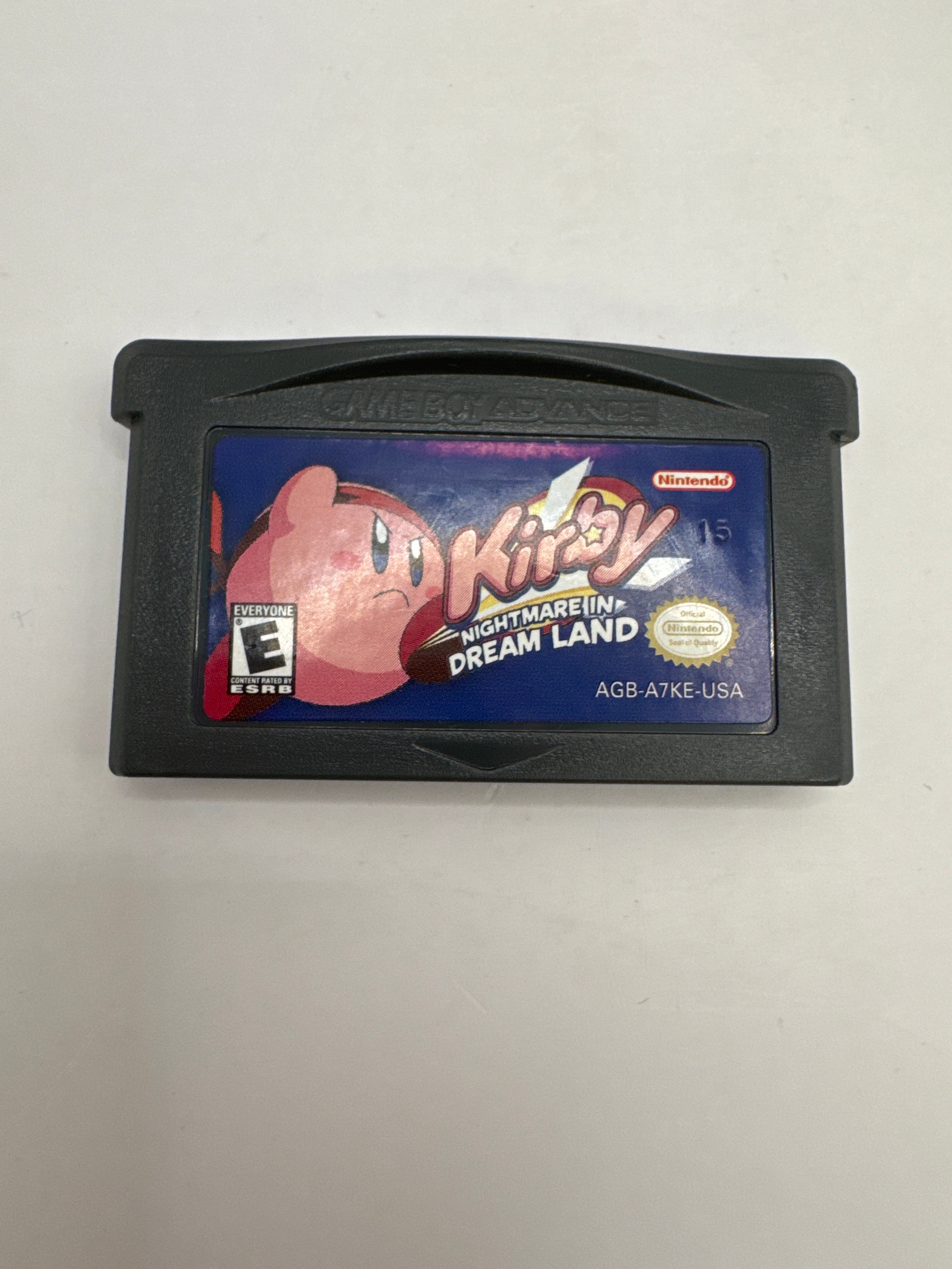 Kirby Nightmare in Dream Land CL01 (CIB) Game Boy Advance