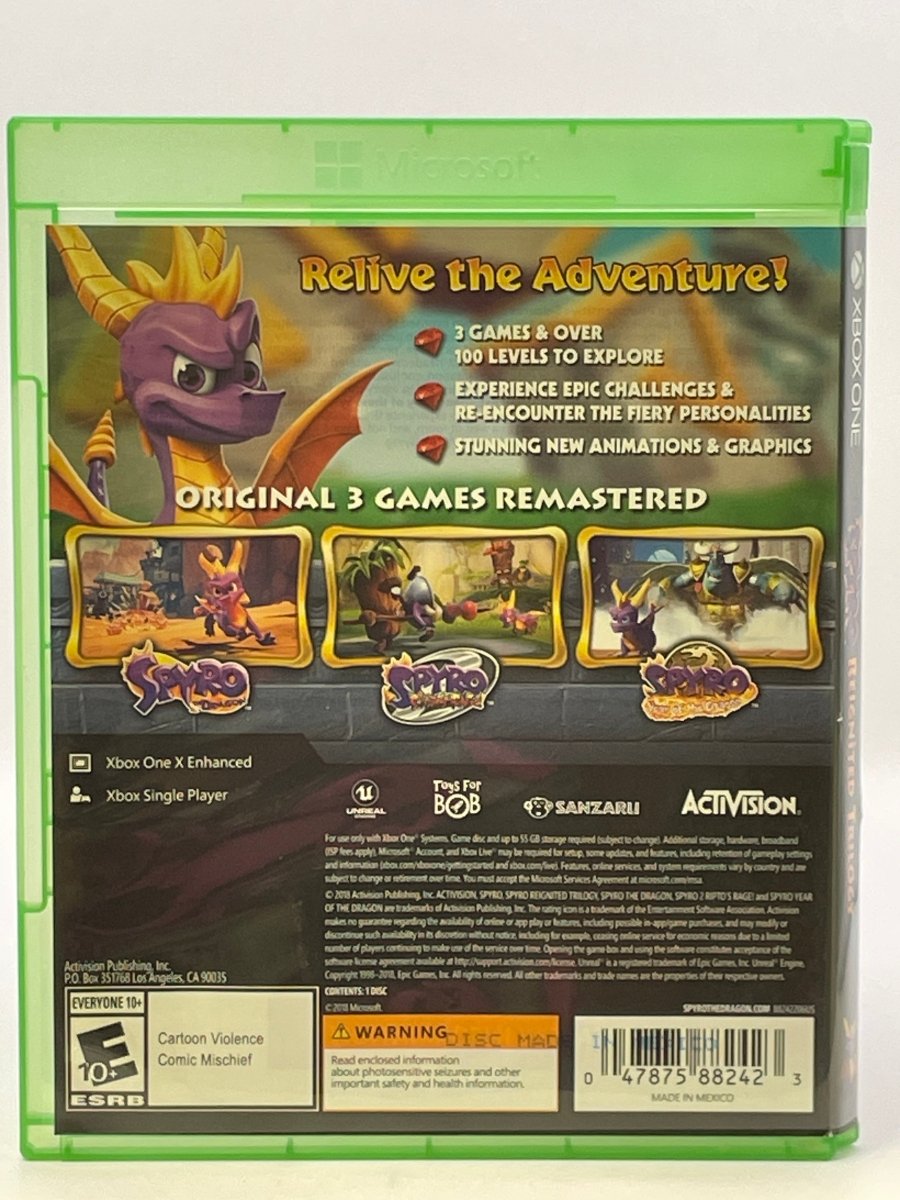 Spyro Reignited Trilogy CL01 (CIB) Xbox One