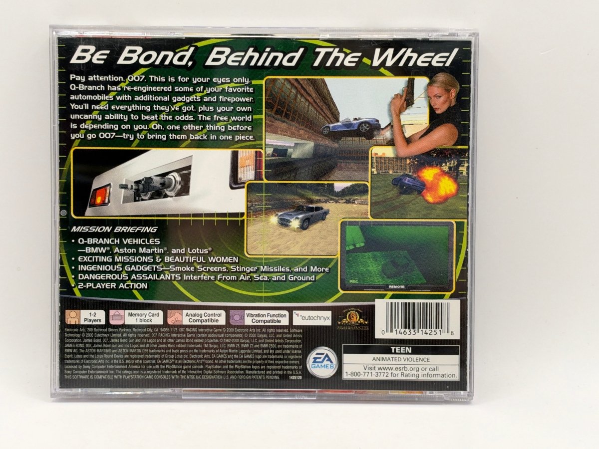 007 Racing CL01 (CIB) Playstation One
