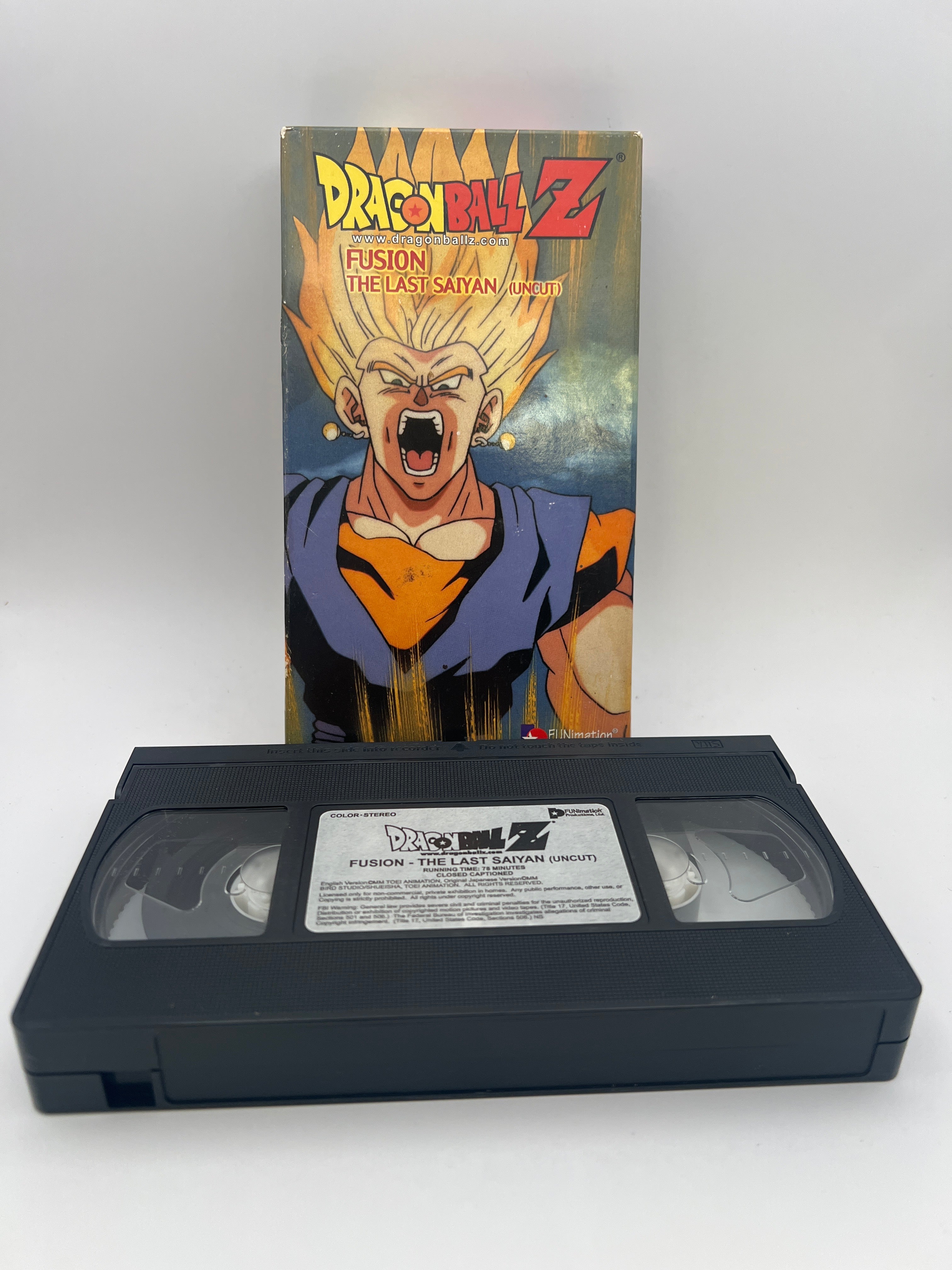 Dragon Ball Z - Fusion The Last Saiyan (Uncut) (2002) Used VHS