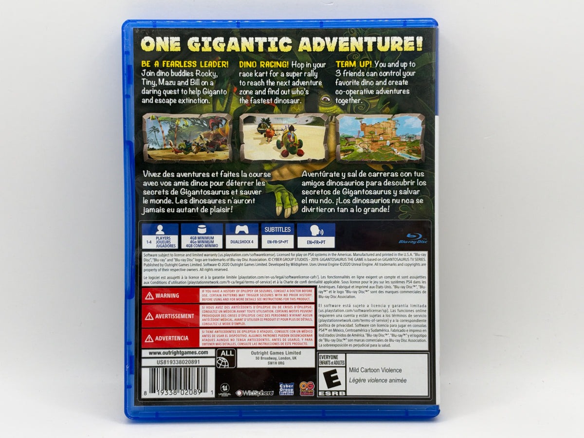 Gigantosaurus: The Game CL01 (CIB) PlayStation 4