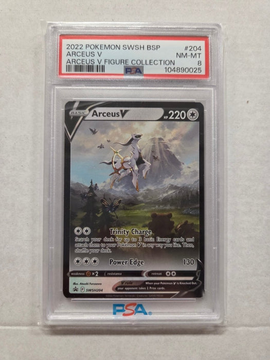 Arceus V SWSH204 - Figure Collection - PSA Grade 8