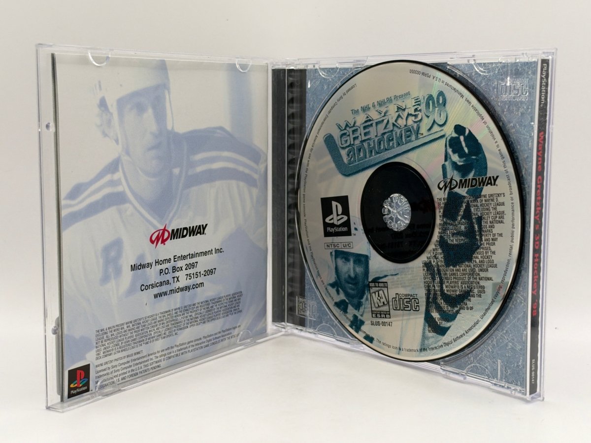 Wayne Gretzky's 3D Hockey 98 CL01 (CIB) Playstation One