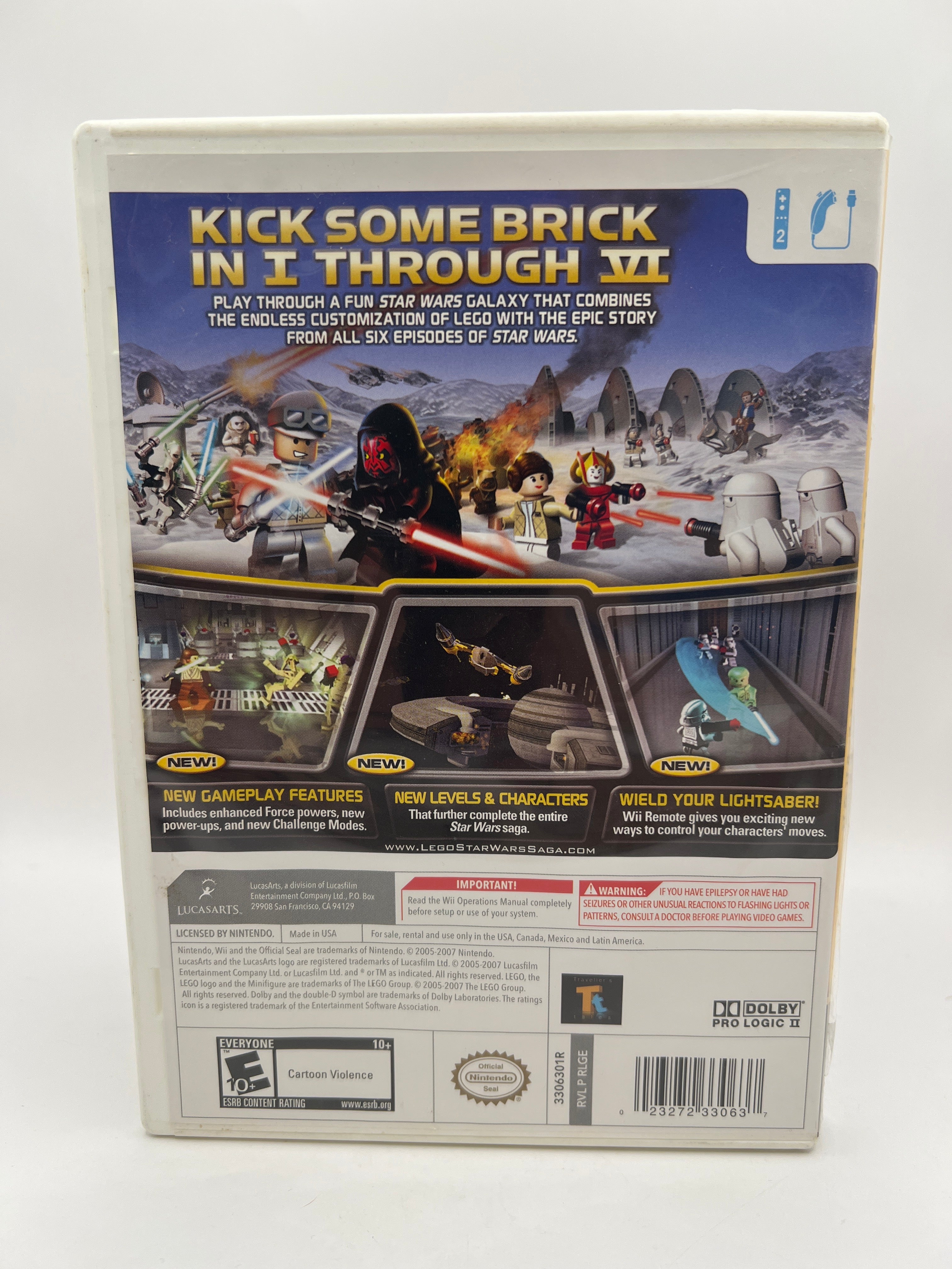LEGO Star Wars Complete Saga CL03 (Missing Manual) Nintendo Wii