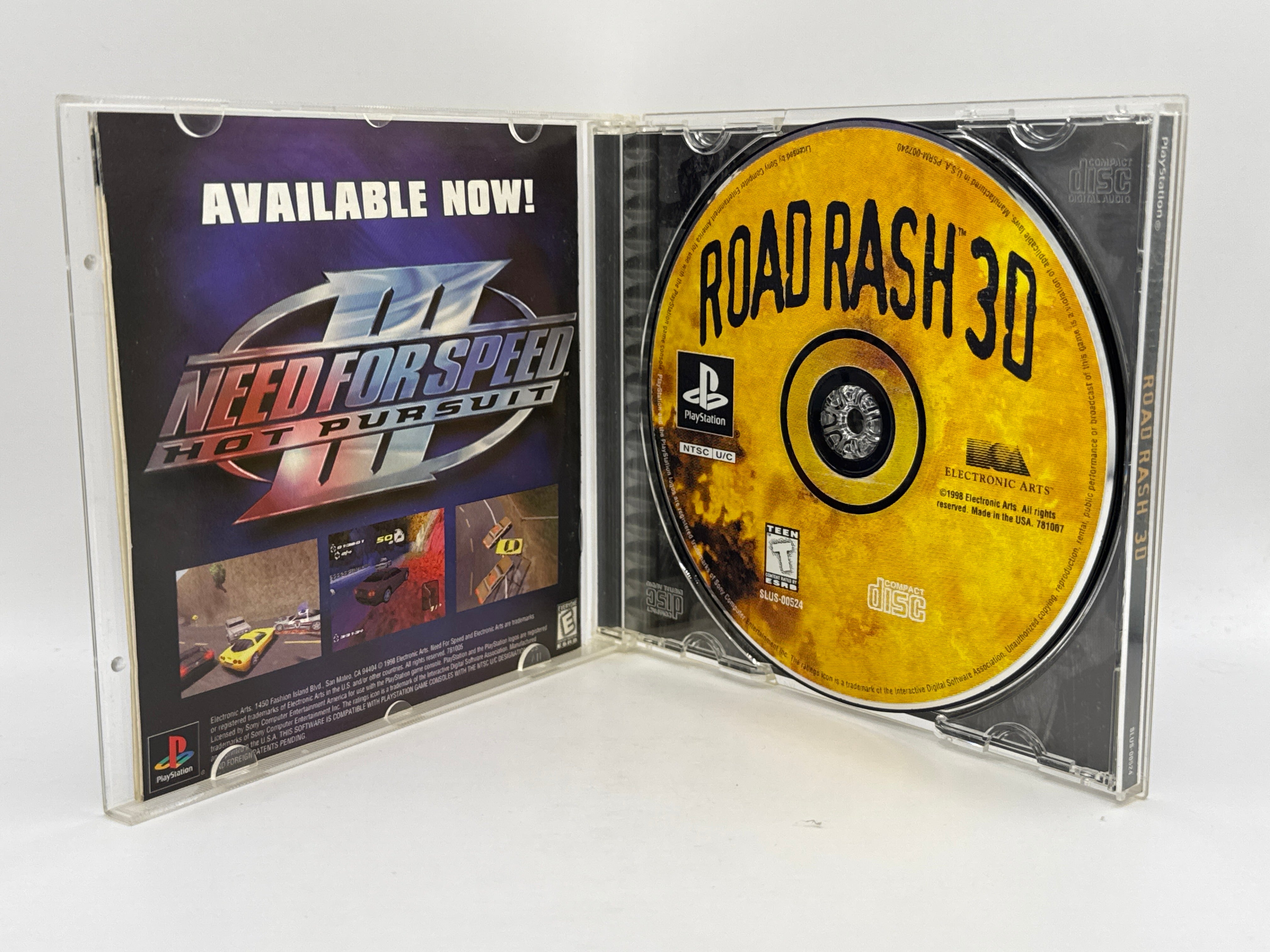 Road Rash 3D CL01 (CIB) PlayStation One