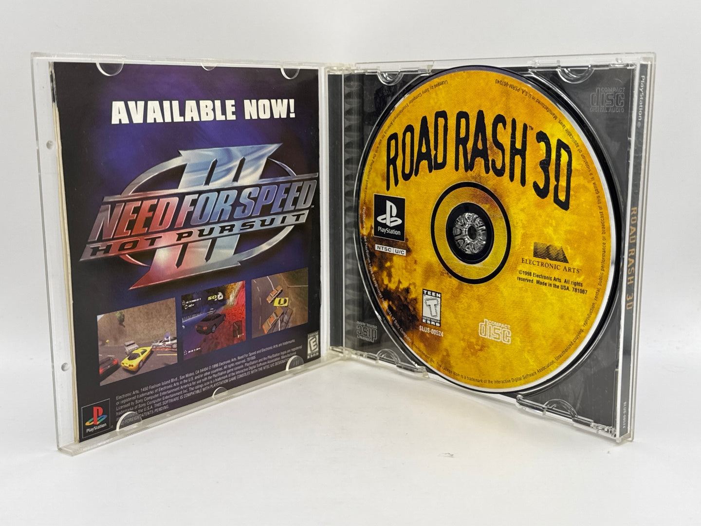 Road Rash 3D CL01 (CIB) PlayStation One