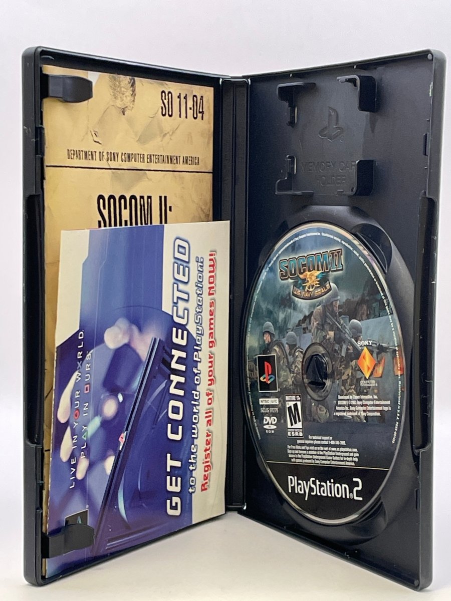 SOCOM II US Navy Seals CL04 (CIB) PlayStation 2