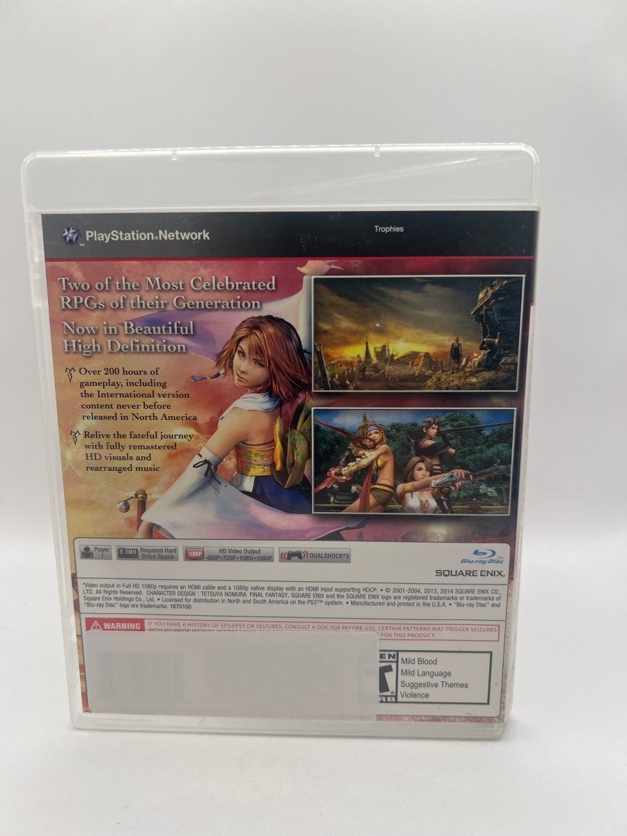 Final Fantasy X X-2 HD Remaster CL01 (CIB) Playstation 3