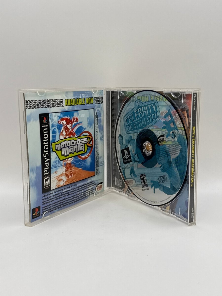 MTV Celebrity Deathmatch CL01 (CIB) PlayStation One