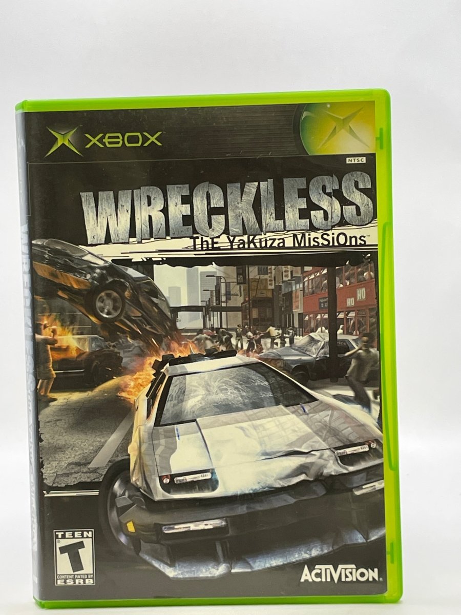 Wreckless Yakuza Missions CL01 (CIB) Original Xbox