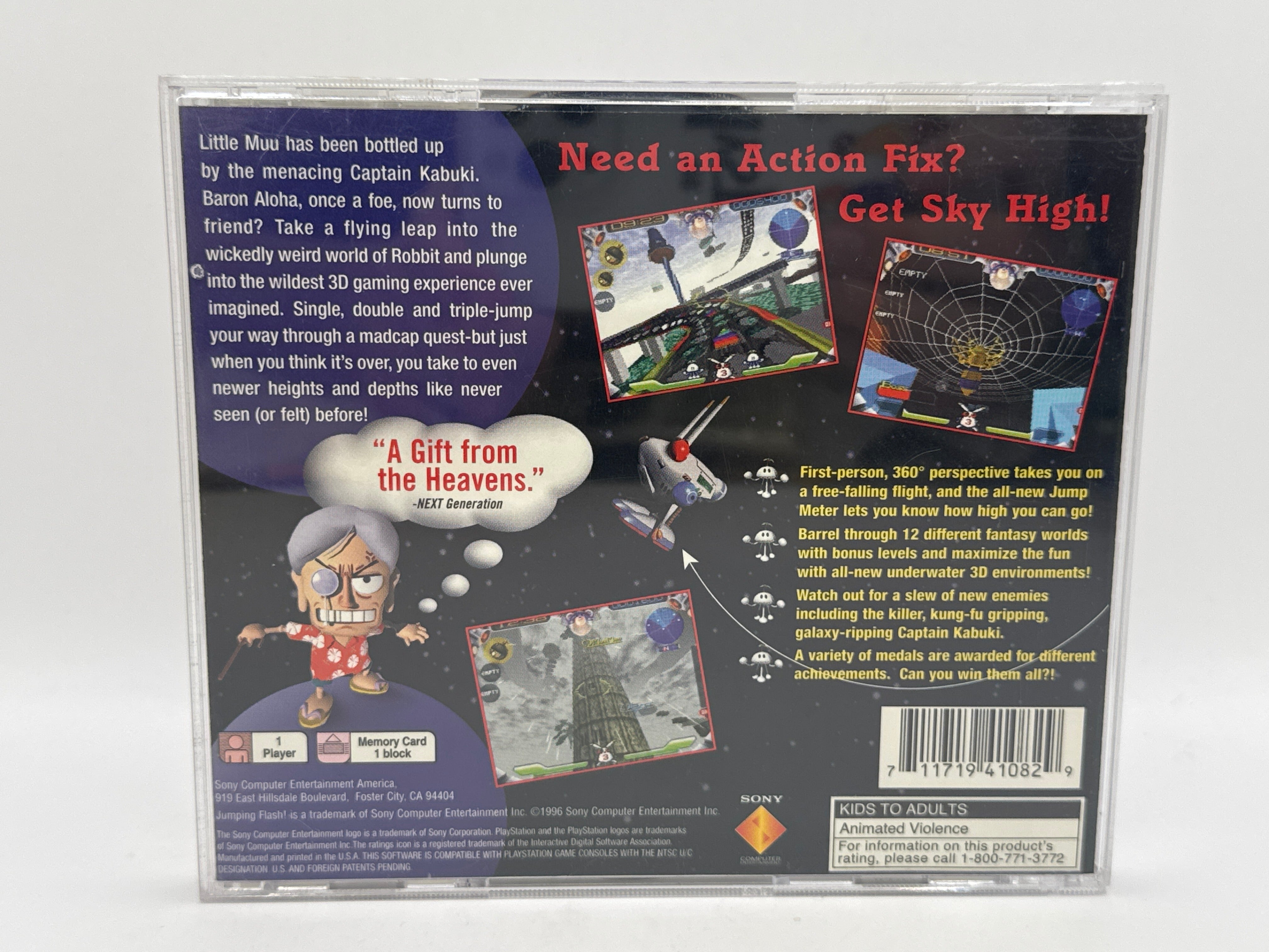 Jumping Flash 2 CL01 (CIB) PlayStation One