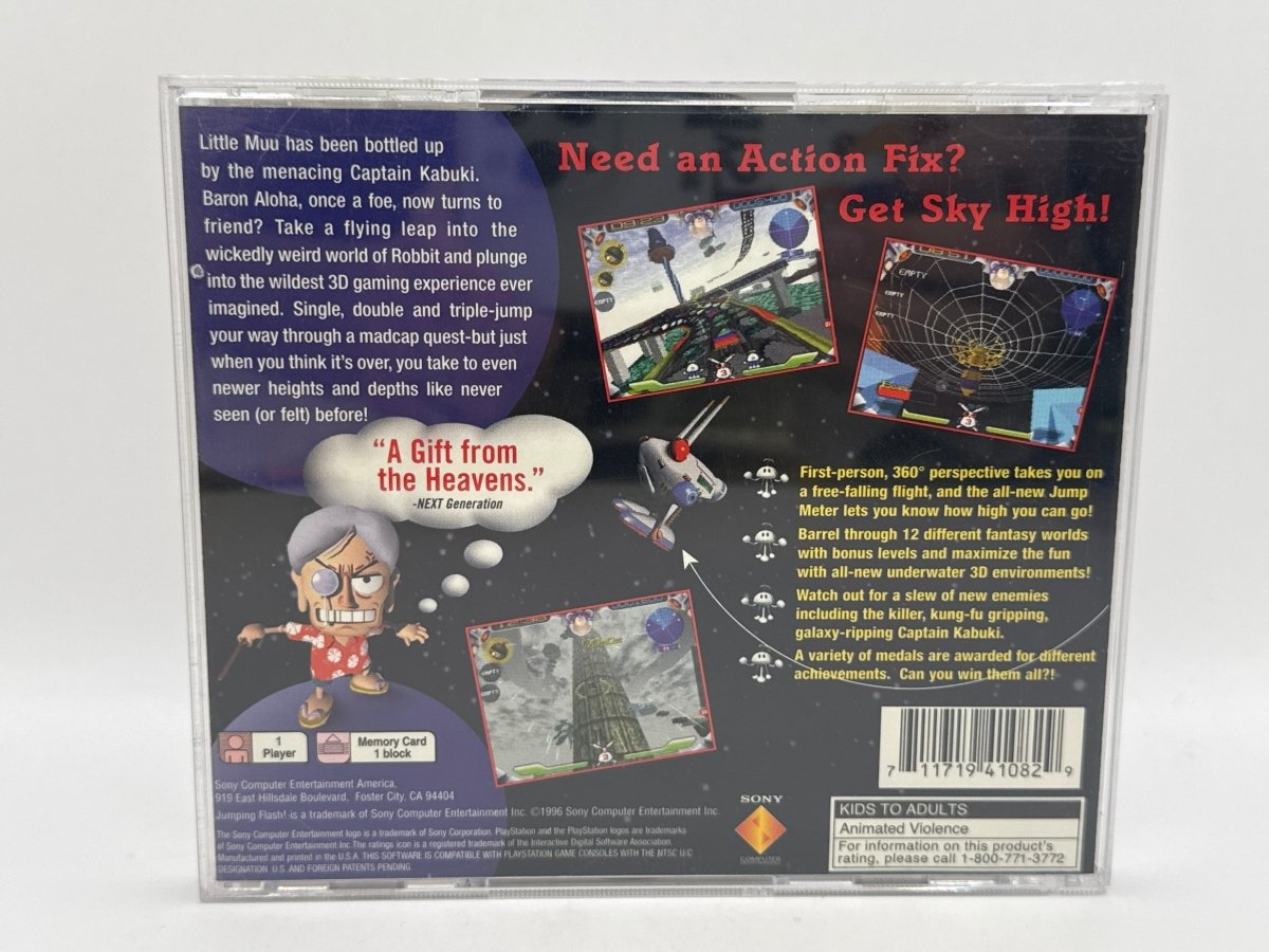Jumping Flash 2 CL01 (CIB) PlayStation One