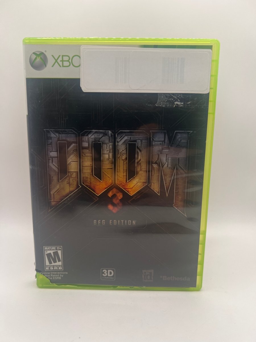 Doom 3 BFG Edition CL01 (CIB) Xbox 360