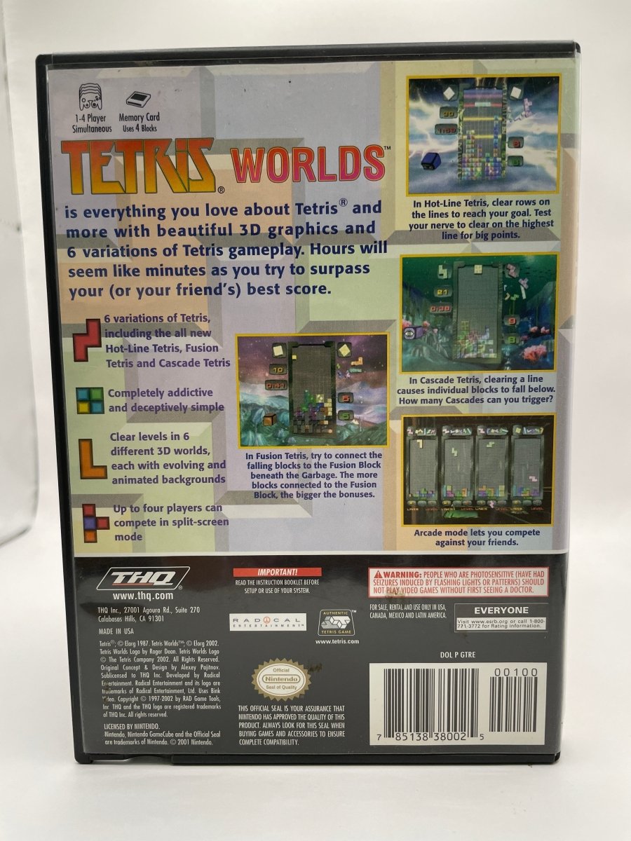 Tetris Worlds CL01 (CIB) Gamecube