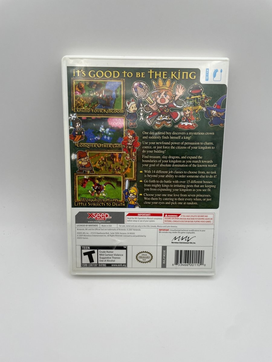 Little King's Story CL01 (CIB) Nintendo Wii