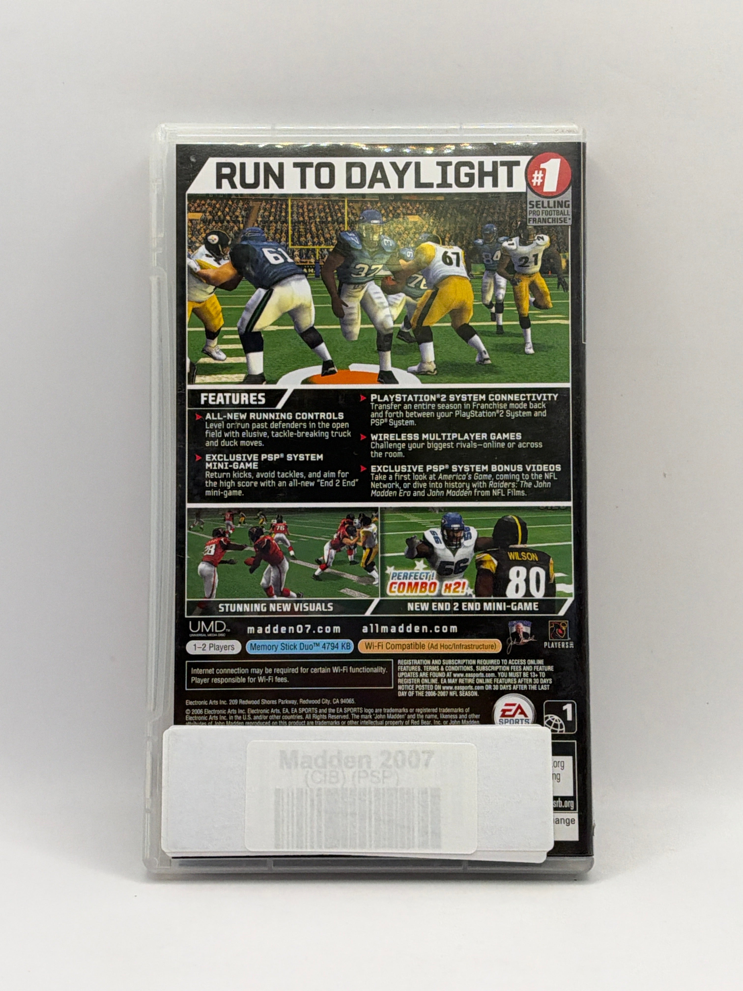 Madden 2007 CL02 (CIB) PSP