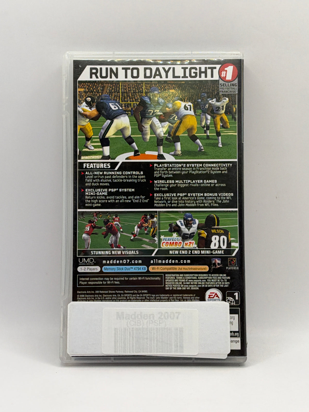 Madden 2007 CL02 (CIB) PSP