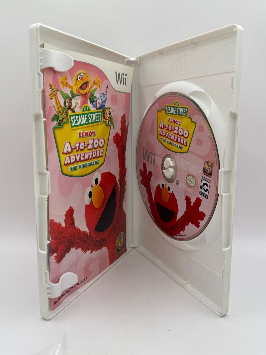 Sesame Street: Elmo's A-To-Zoo Adventure CL01 (CIB) Nintendo Wii