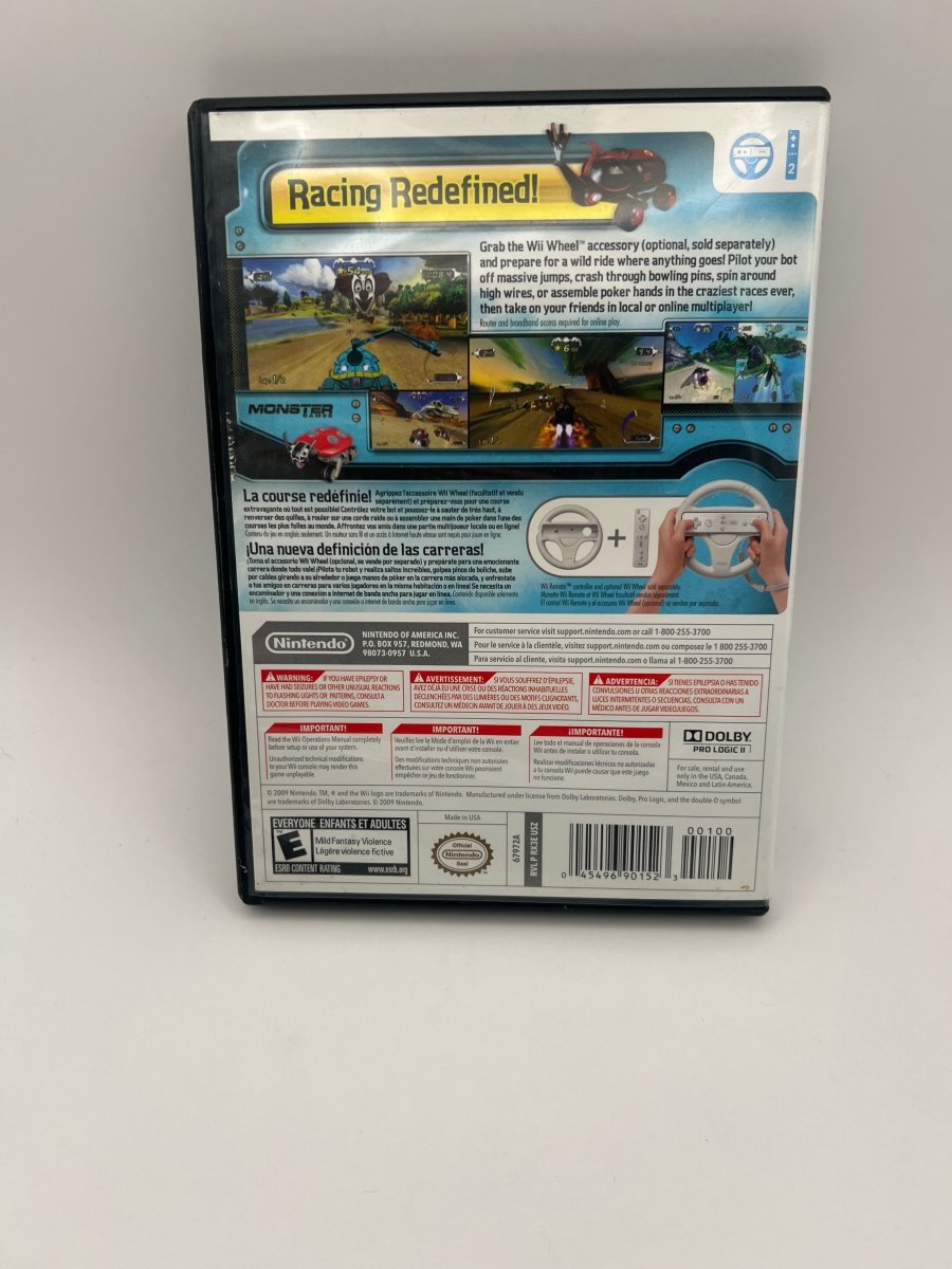 Excitebots: Trick Racing CL02 (Missing Manual) Nintendo Wii