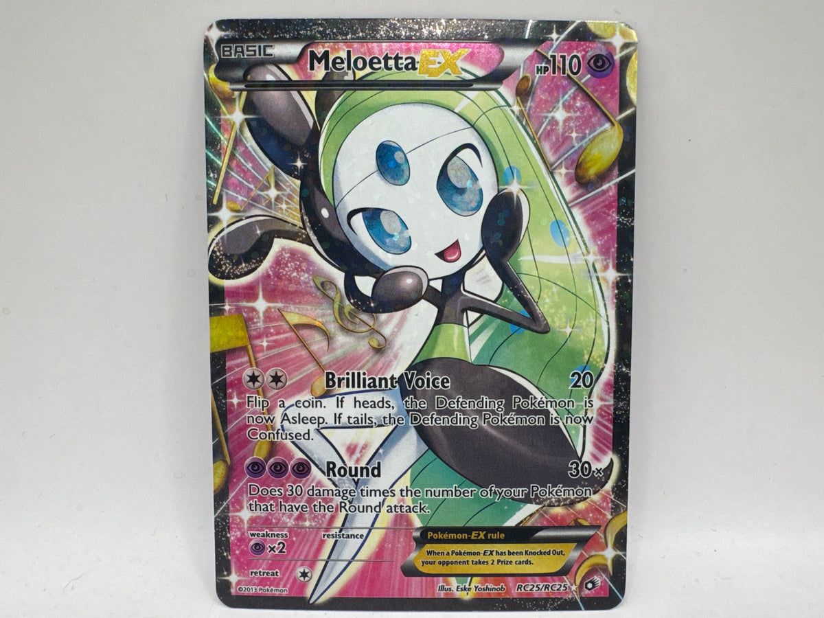 Meloetta EX RC25/RC25 (LP) CL02 Pokemon