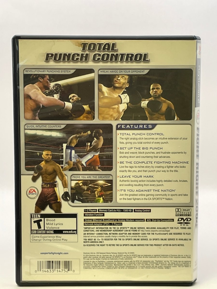 Fight Night 2004 CL01 (CIB) PlayStation 2