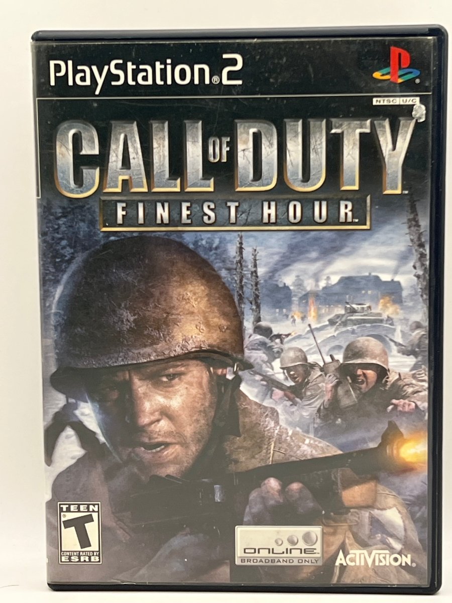 Call of Duty Finest Hour CL06 (CIB) PlayStation 2