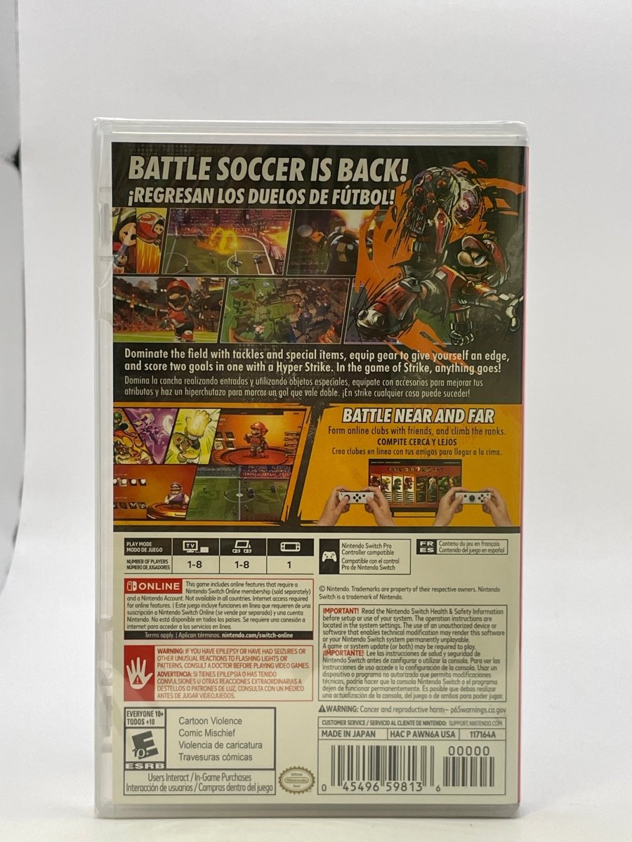 Mario Strikers: Battle League CL03 (NEW) Nintendo Switch
