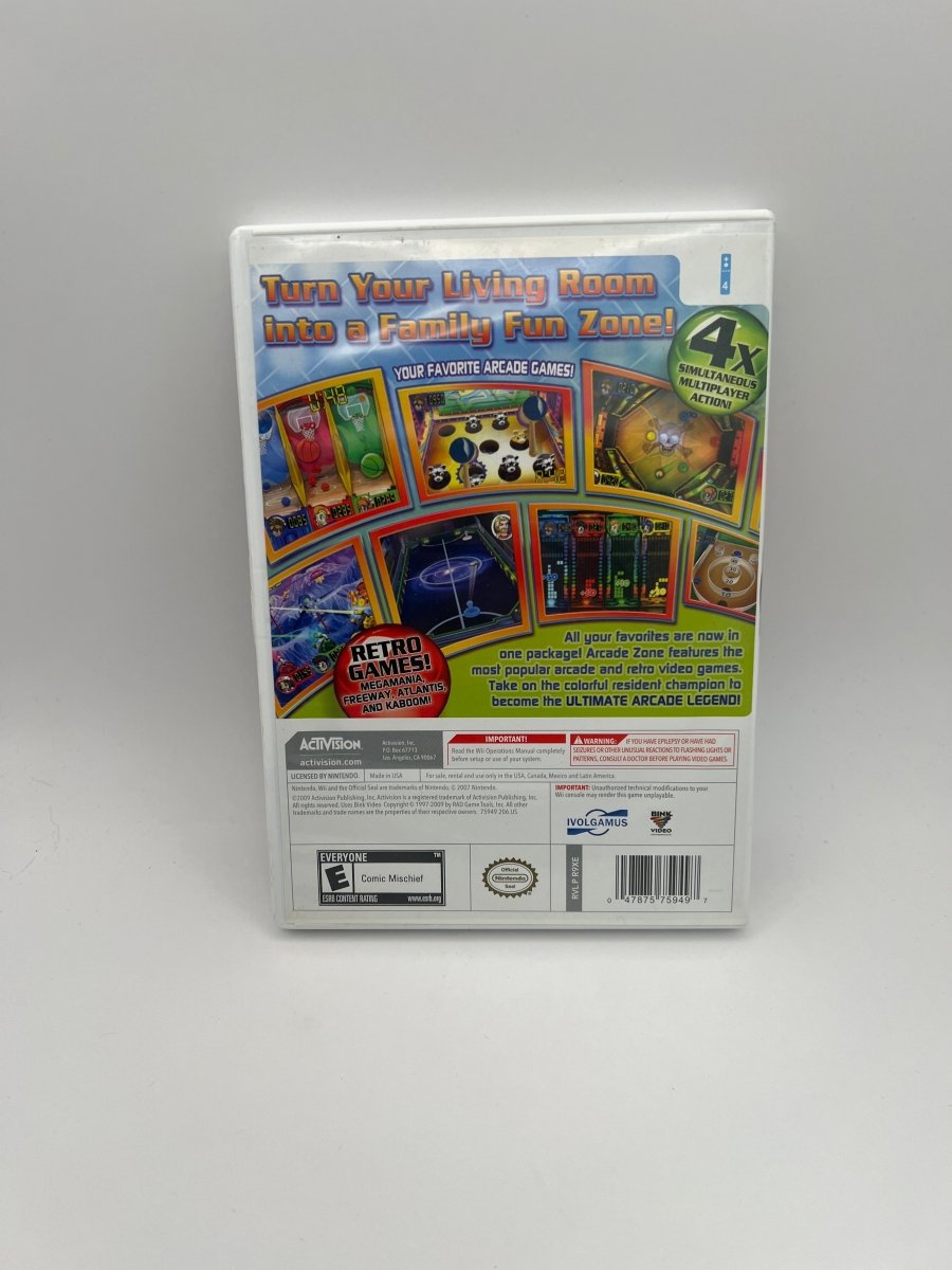 Arcade Zone CL01 (CIB) Nintendo Wii
