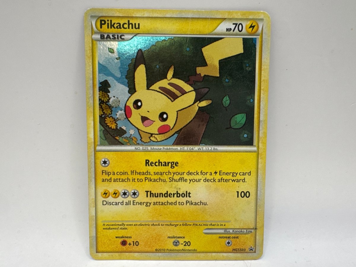 Pikachu HGSS03 Promo (Damaged) CL01 Pokemon