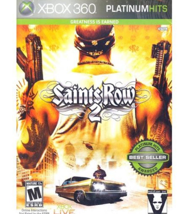 Saints Row 2 (Platinum Hits) - Complete In Box - Xbox 360