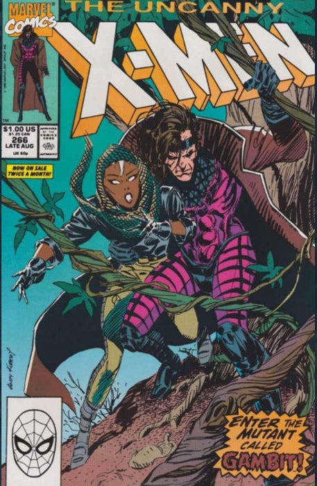 The Uncanny X-Men #266 Direct Edition (1990) VF- 7.5 - Comic