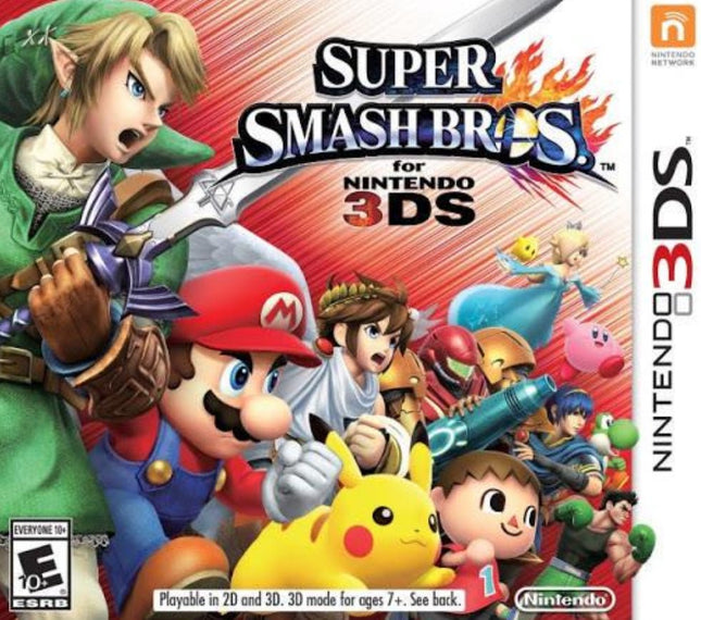 Super Smash Bros For Nintendo 3DS - Cart Only - Nintendo 3DS