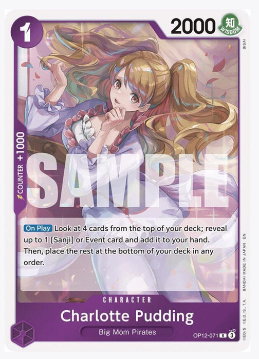 Charlotte Pudding OP12-071 - Legacy of the Master NM