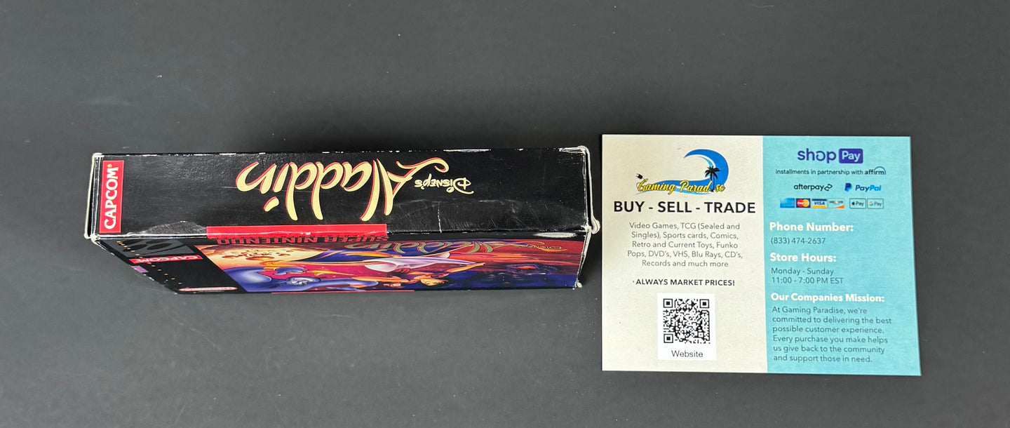 Aladdin Super Nintendo CL 01