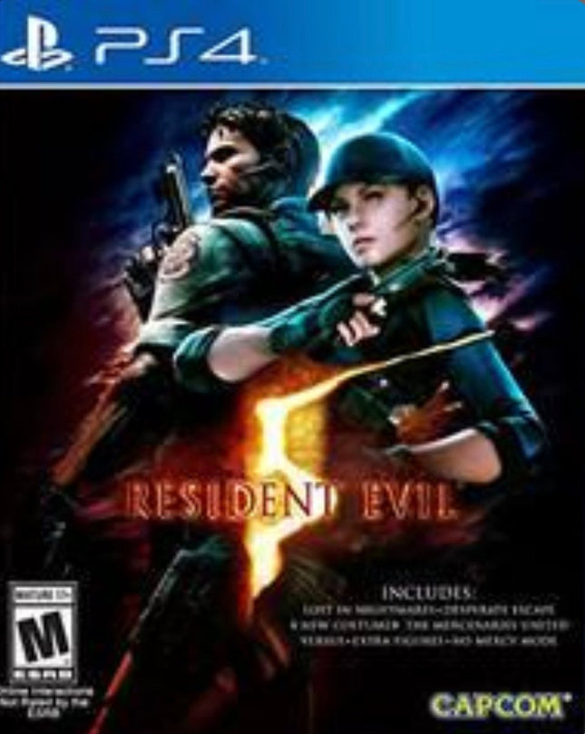 Resident Evil 5 - Complete In Box - PlayStation 4