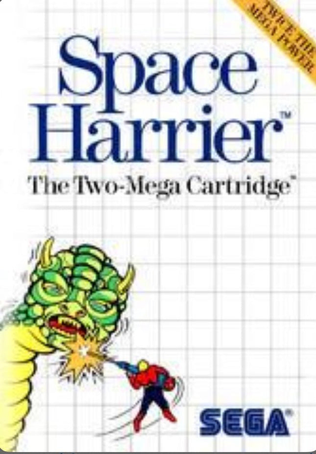 Space Harrier - Box And Cart - Sega Master System