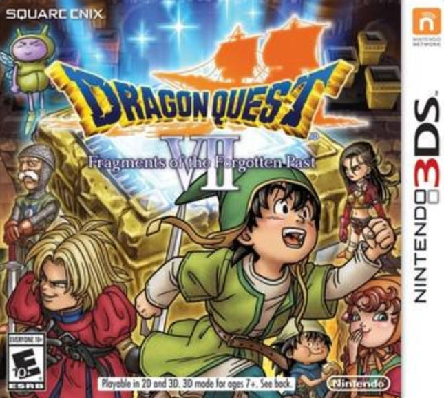 Dragon Quest VII: Fragments Of The Forgotten Past - Complete In Box - Nintendo 3DS