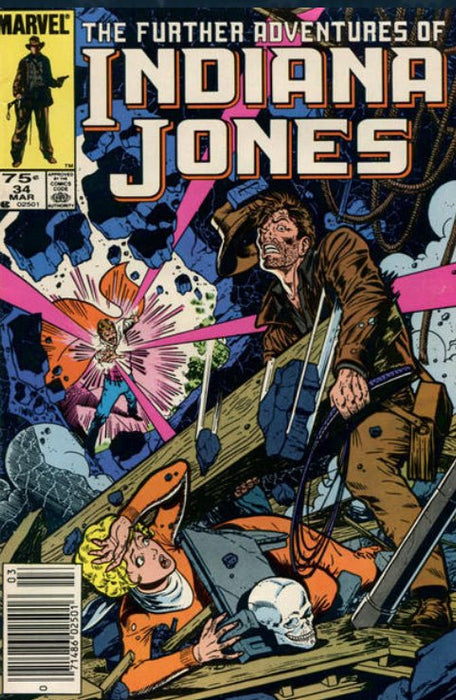 The Further Adventures of Indiana Jones #34 Newsstand Edition (1986) FN+ 6.5 - Comic