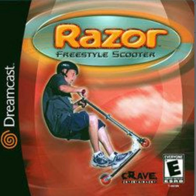 Razor Freestyle Scooter - Complete In Box - Sega Dreamcast
