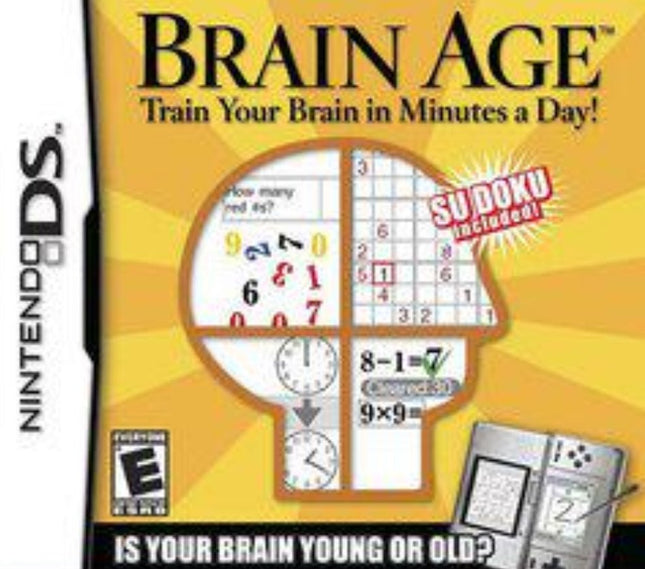 Brain Age - Cart Only - Nintendo DS