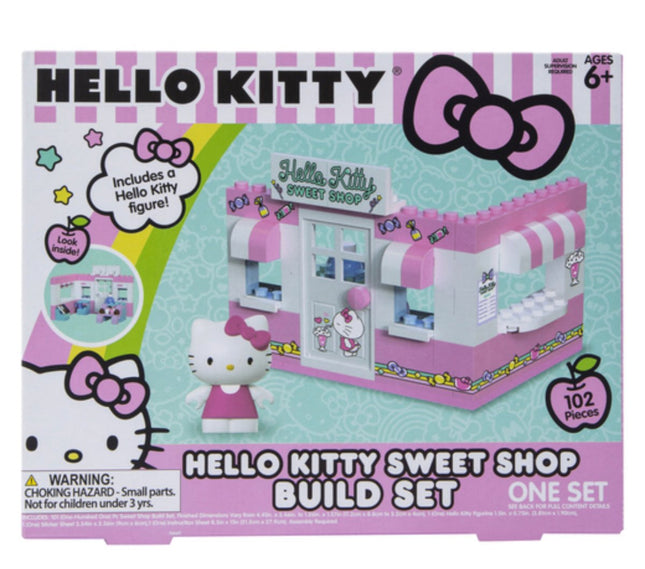 Sanrio Hello Kitty Sweet Shop Build Set (New) - Toys