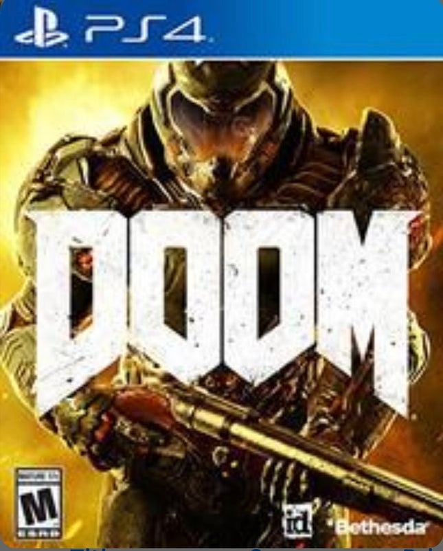 Doom - Complete In Box - PlayStation 4