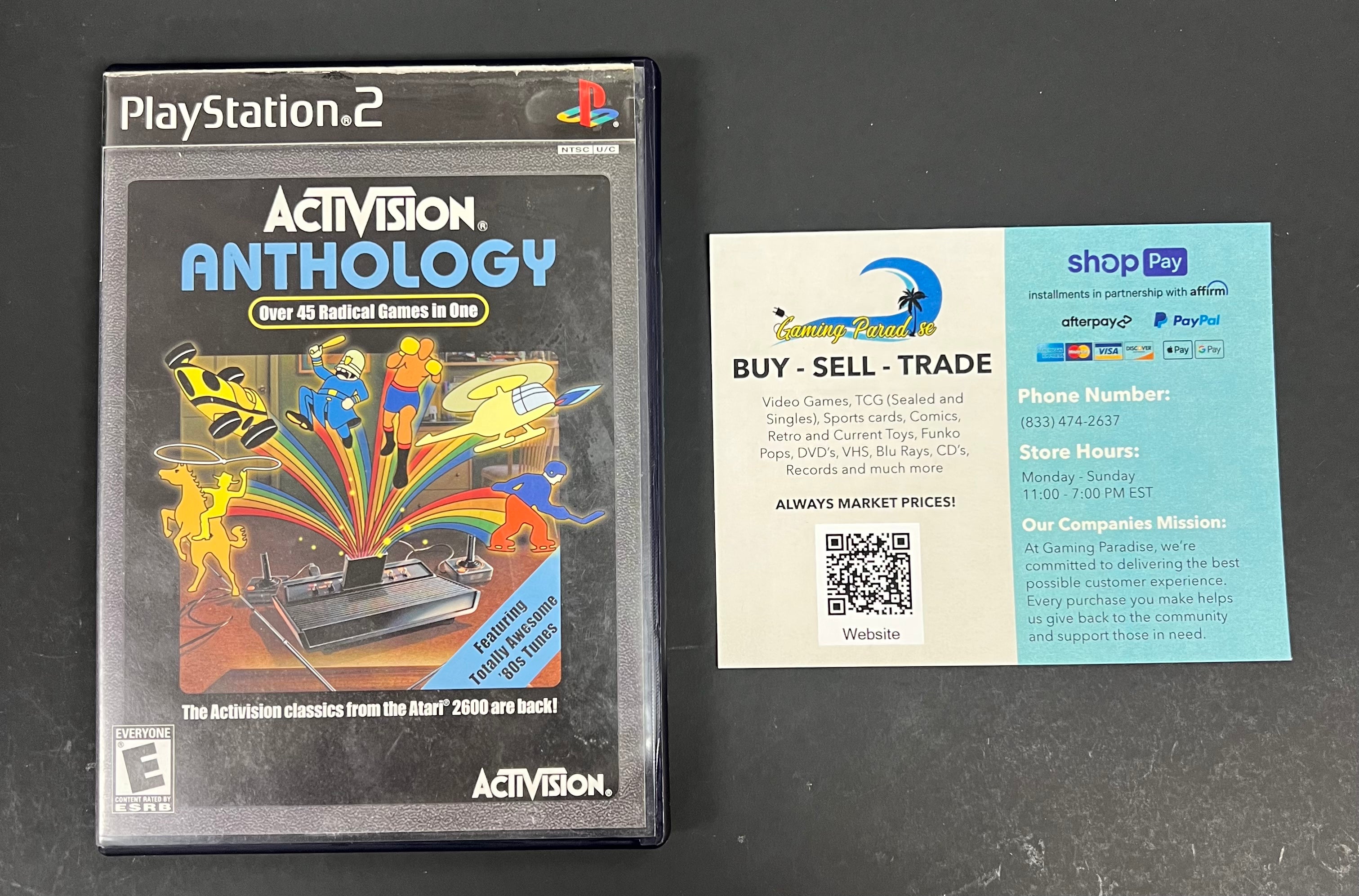 Activision Anthology PlayStation 2 CL 01