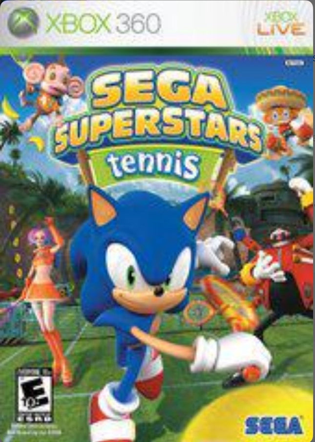 Sega Superstars Tennis & Xbox Live - Complete In Box  - Xbox 360