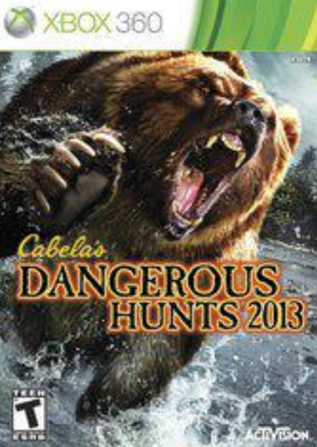 Cabela’s Dangerous Hunts 2013 - Complete In Box- Xbox 360