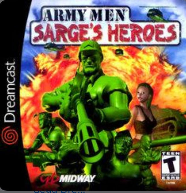 Army Men Sarge’s Heroes - Complete In Box - Sega Dreamcast