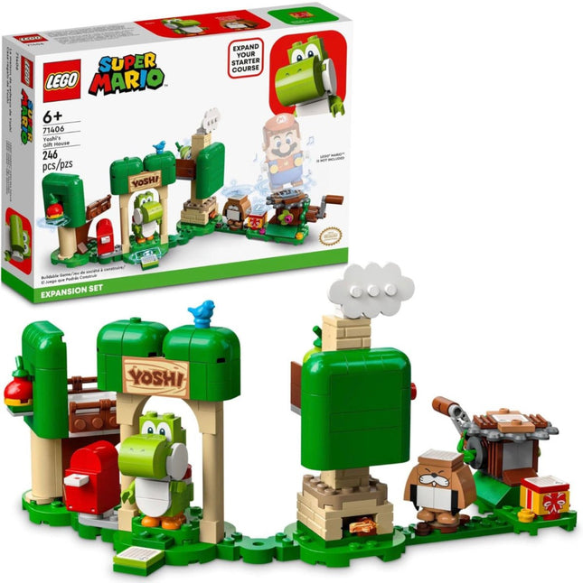 LEGO: Super Mario Yoshi's Gift House Expansion Building 71406 (New) - Toys