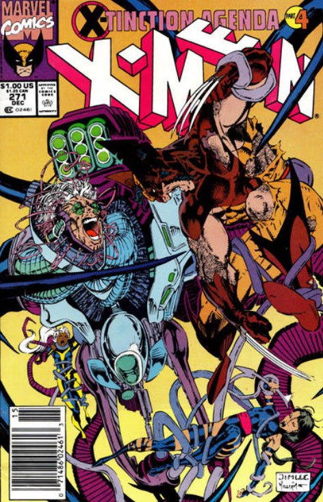 The Uncanny X-Men #271 Newsstand Edition (1990) - Comics