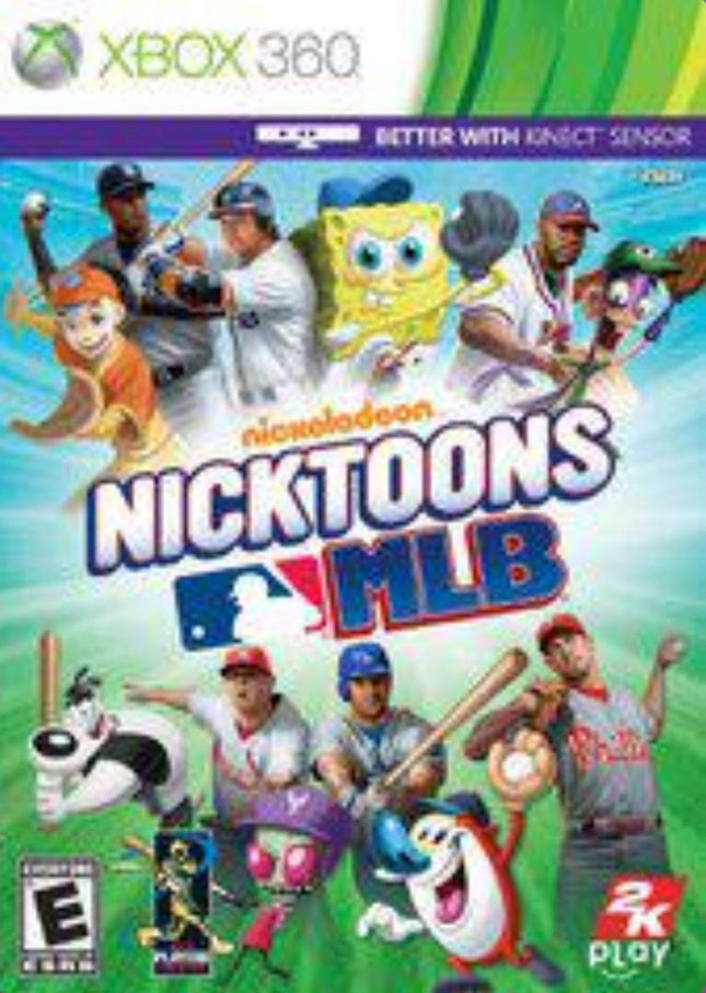 Nicktoons MLB - Complete In Box - Xbox 360